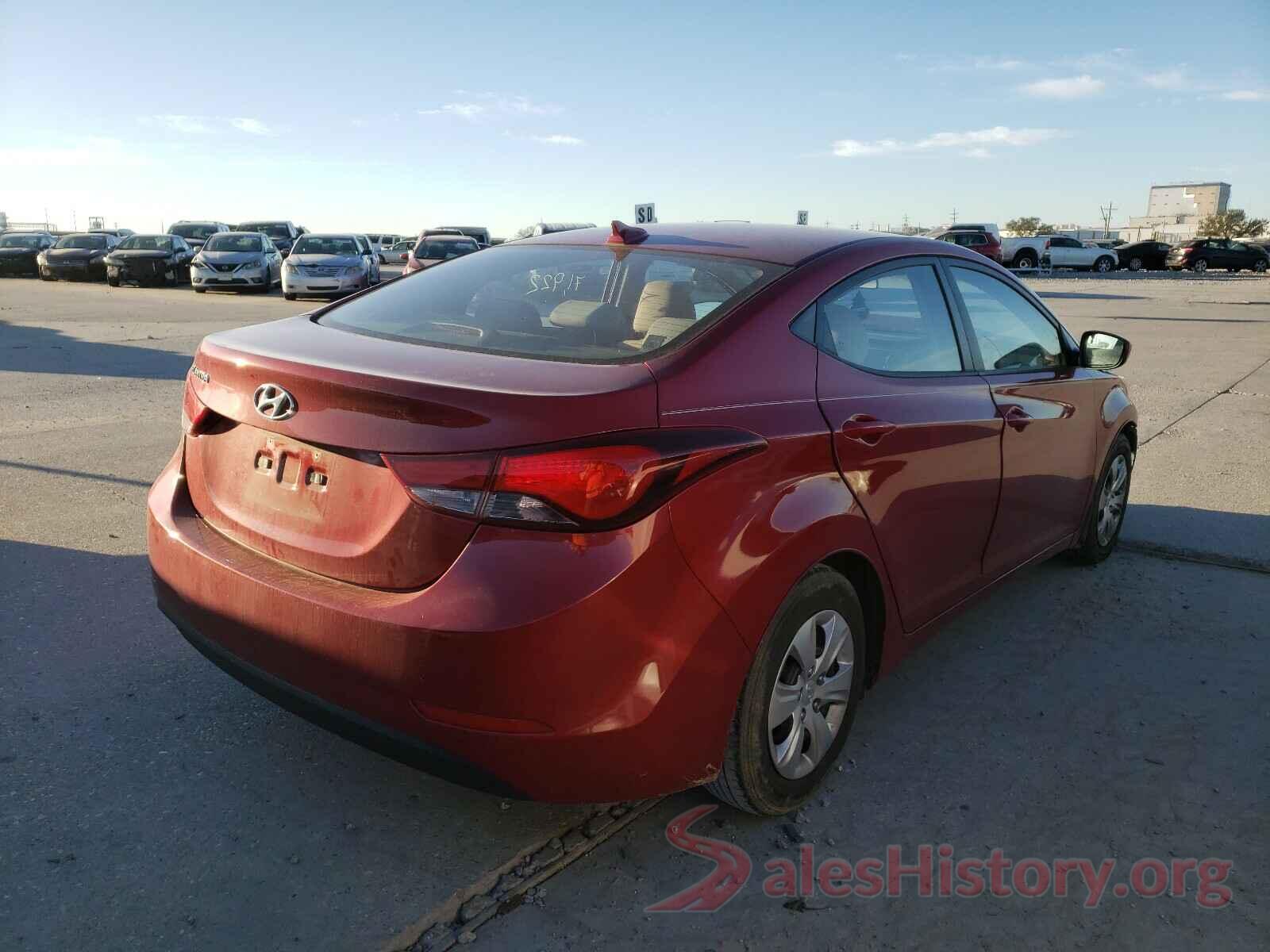 KMHDH4AE6GU655807 2016 HYUNDAI ELANTRA