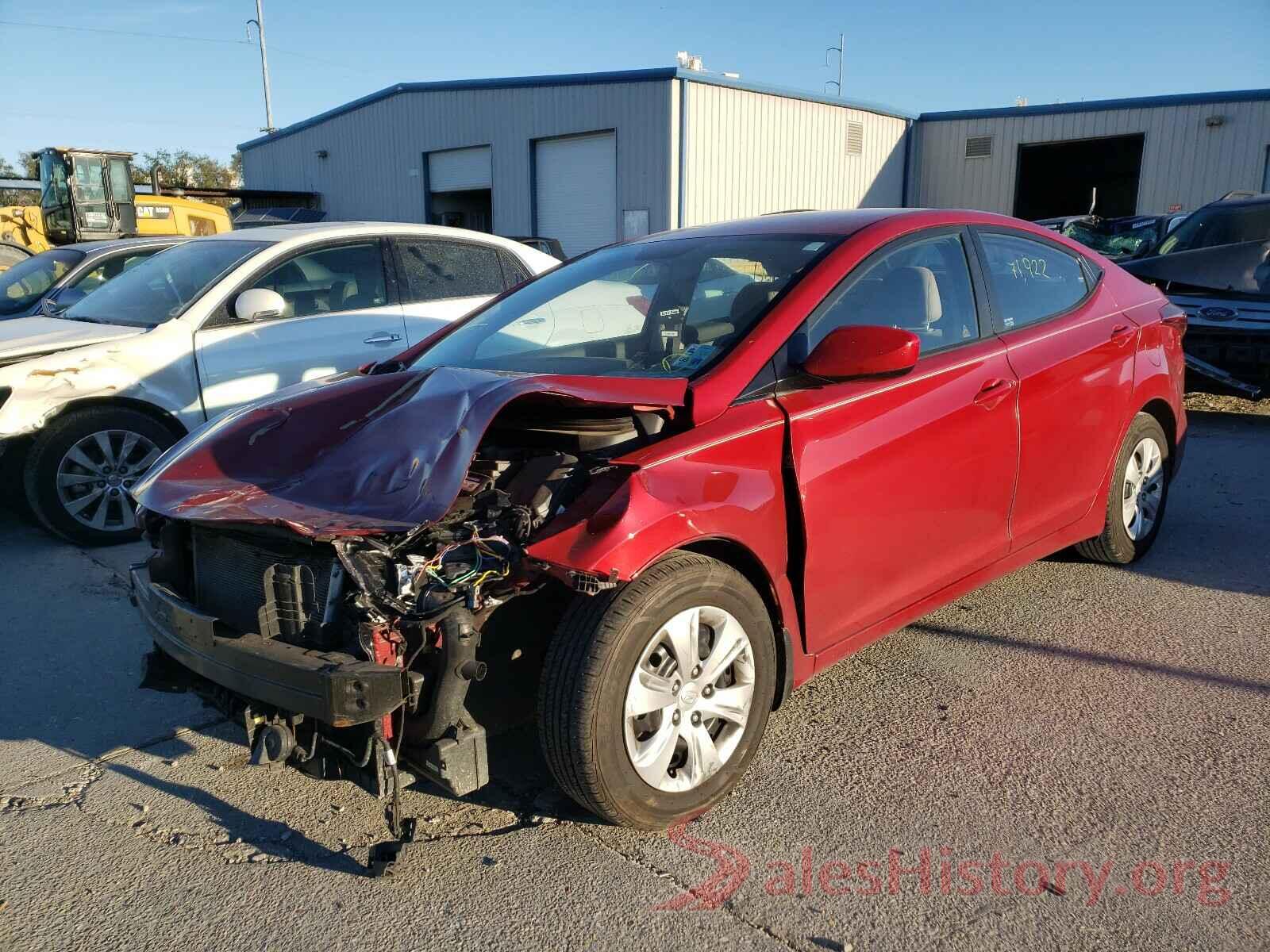 KMHDH4AE6GU655807 2016 HYUNDAI ELANTRA