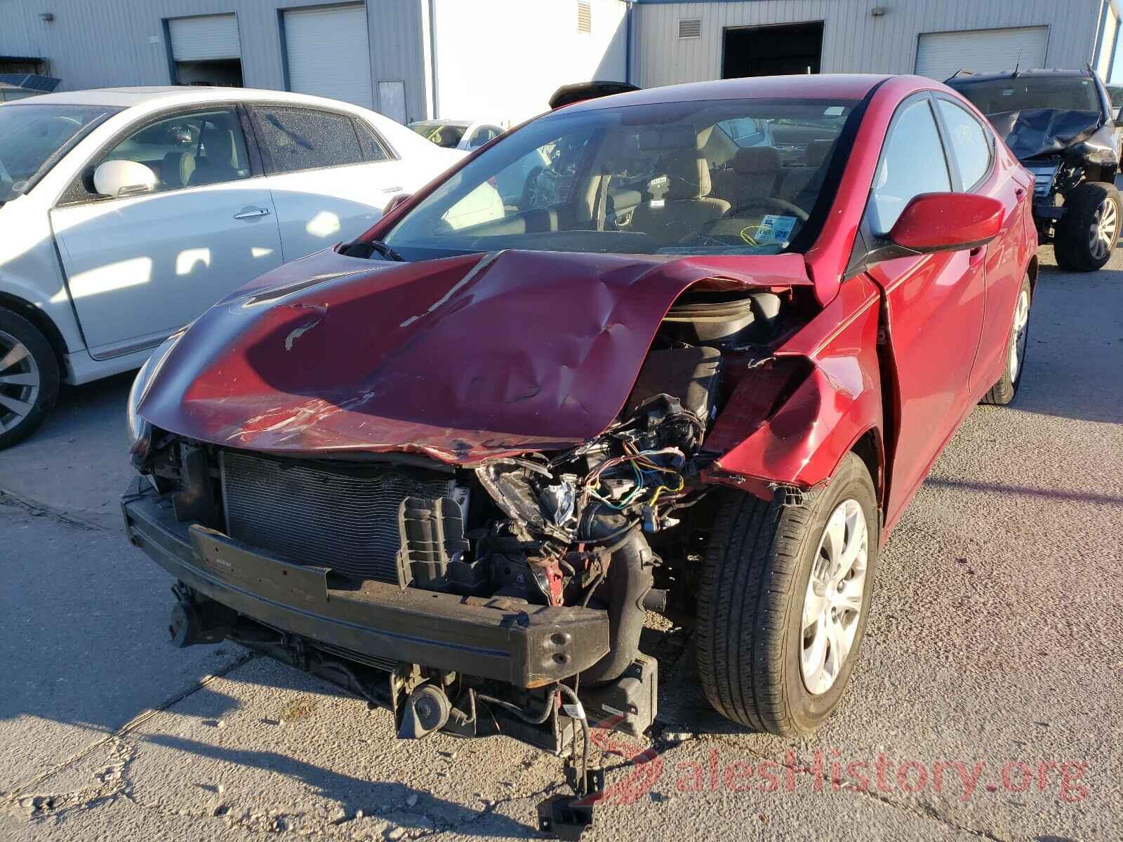 KMHDH4AE6GU655807 2016 HYUNDAI ELANTRA