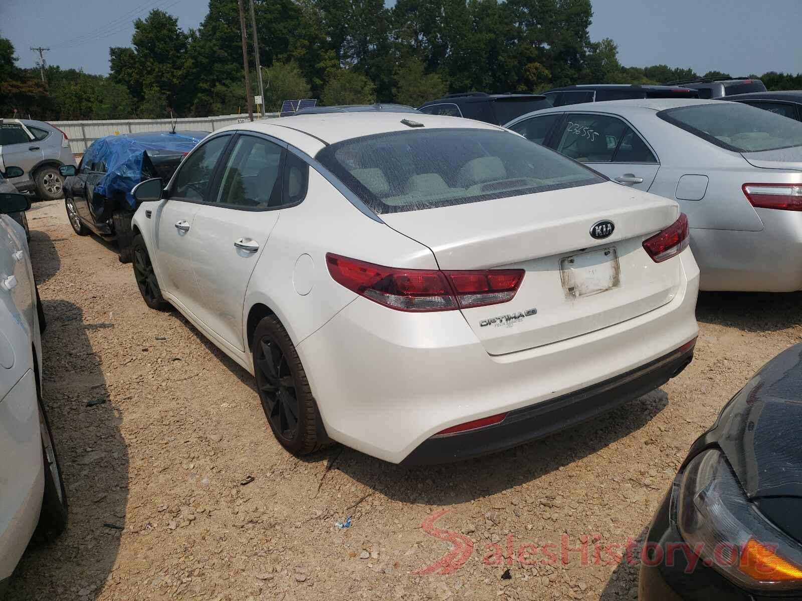 KNAGT4L32G5076221 2016 KIA OPTIMA