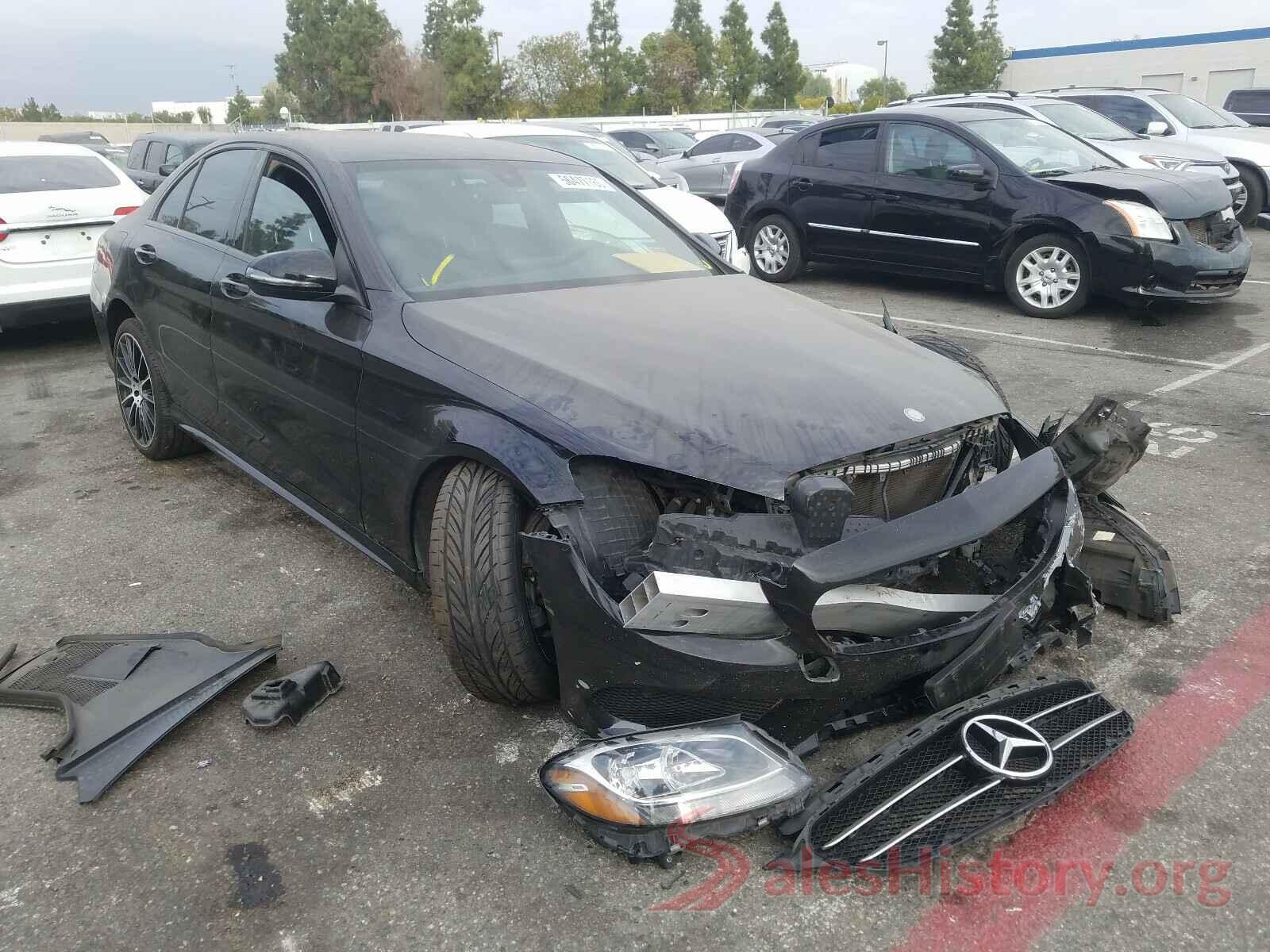 55SWF4JB0GU168148 2016 MERCEDES-BENZ C CLASS