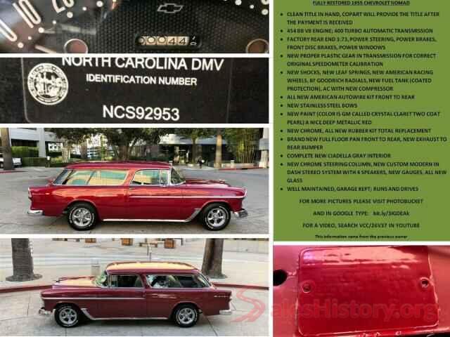 NCS92953 1955 CHEVROLET ALL OTHER