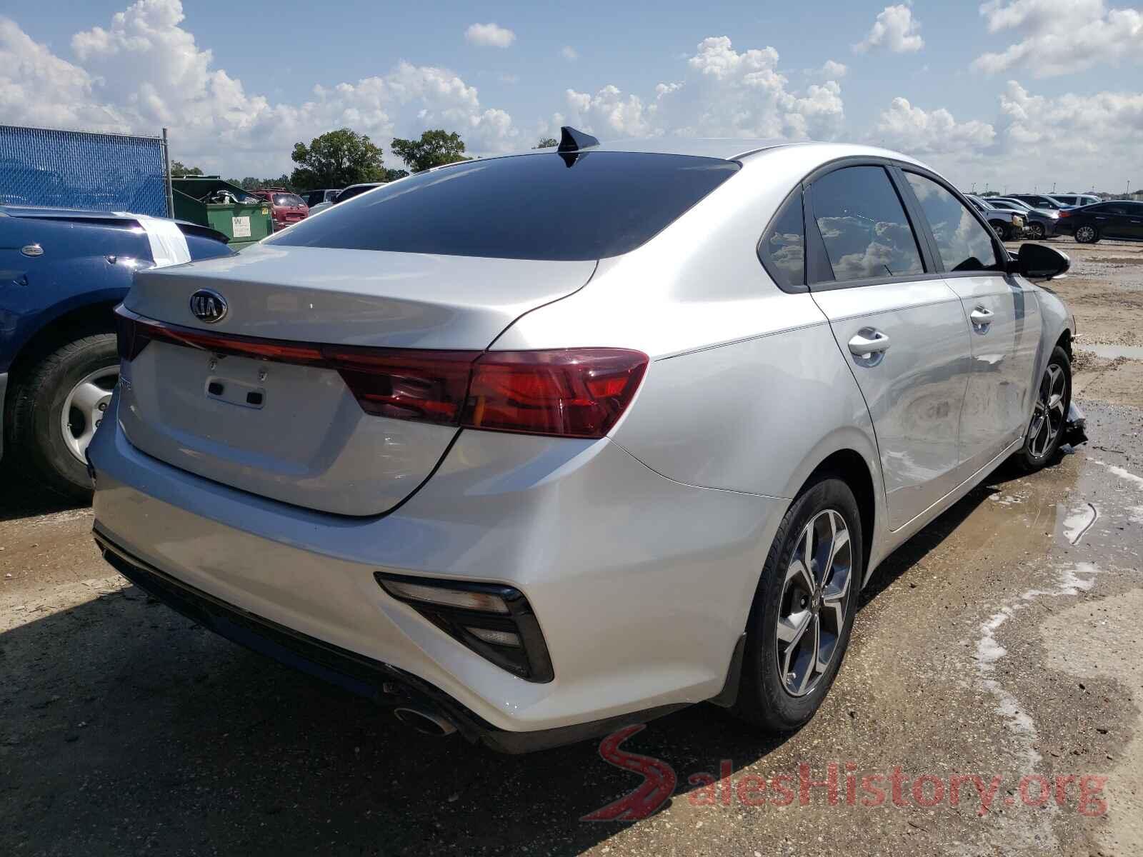 3KPF24AD8KE121124 2019 KIA FORTE