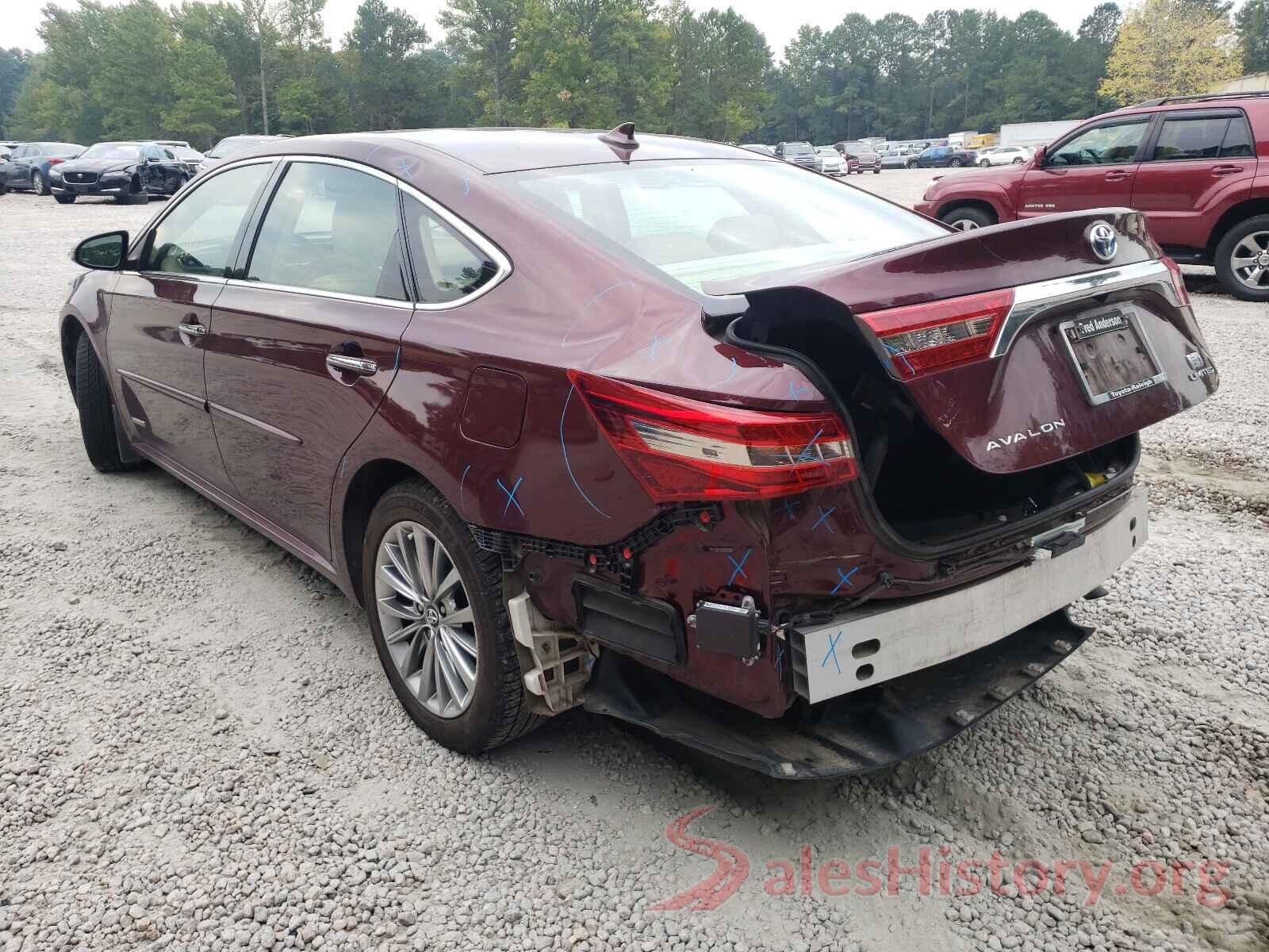 4T1BD1EBXGU057091 2016 TOYOTA AVALON