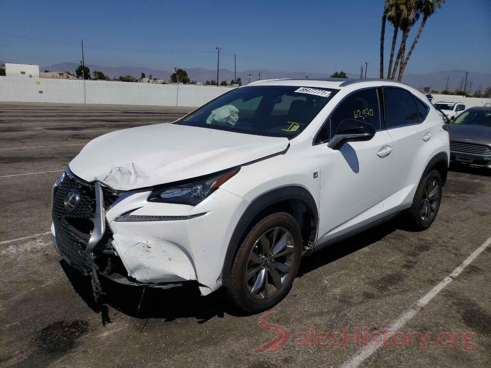 JTJYARBZ6G2047383 2016 LEXUS NX