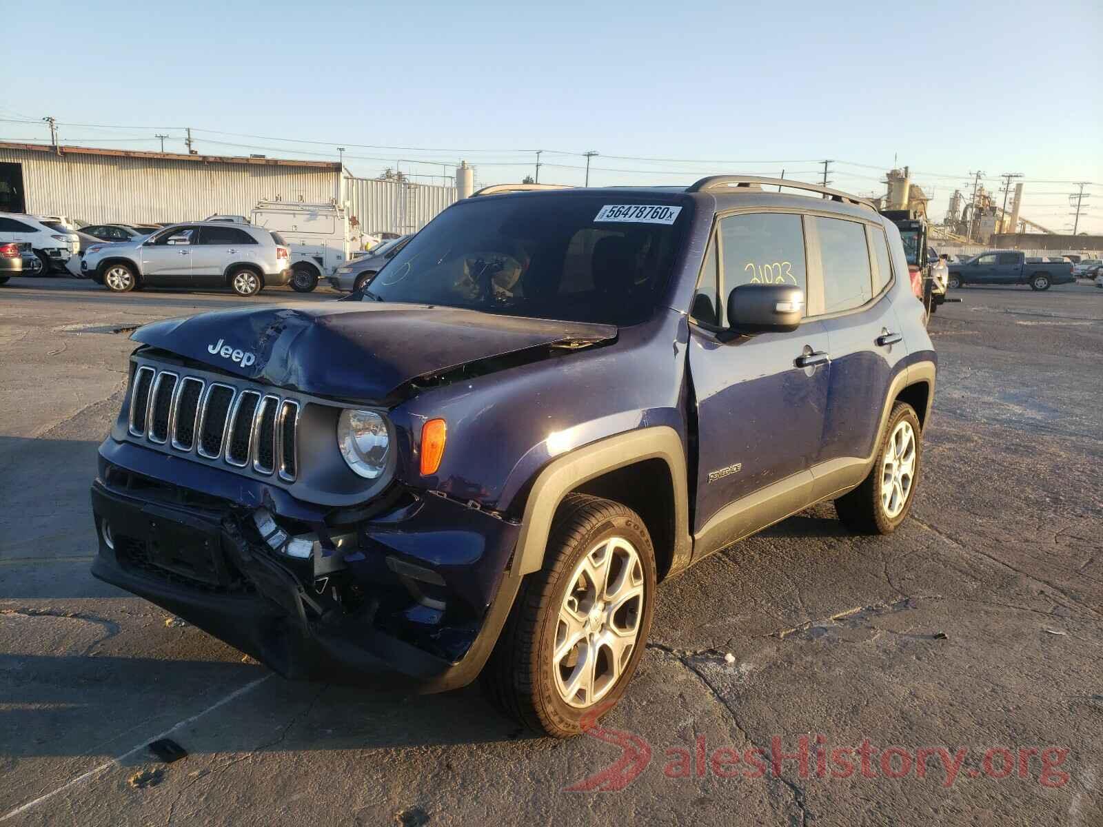 ZACNJBD14LPL13114 2020 JEEP RENEGADE