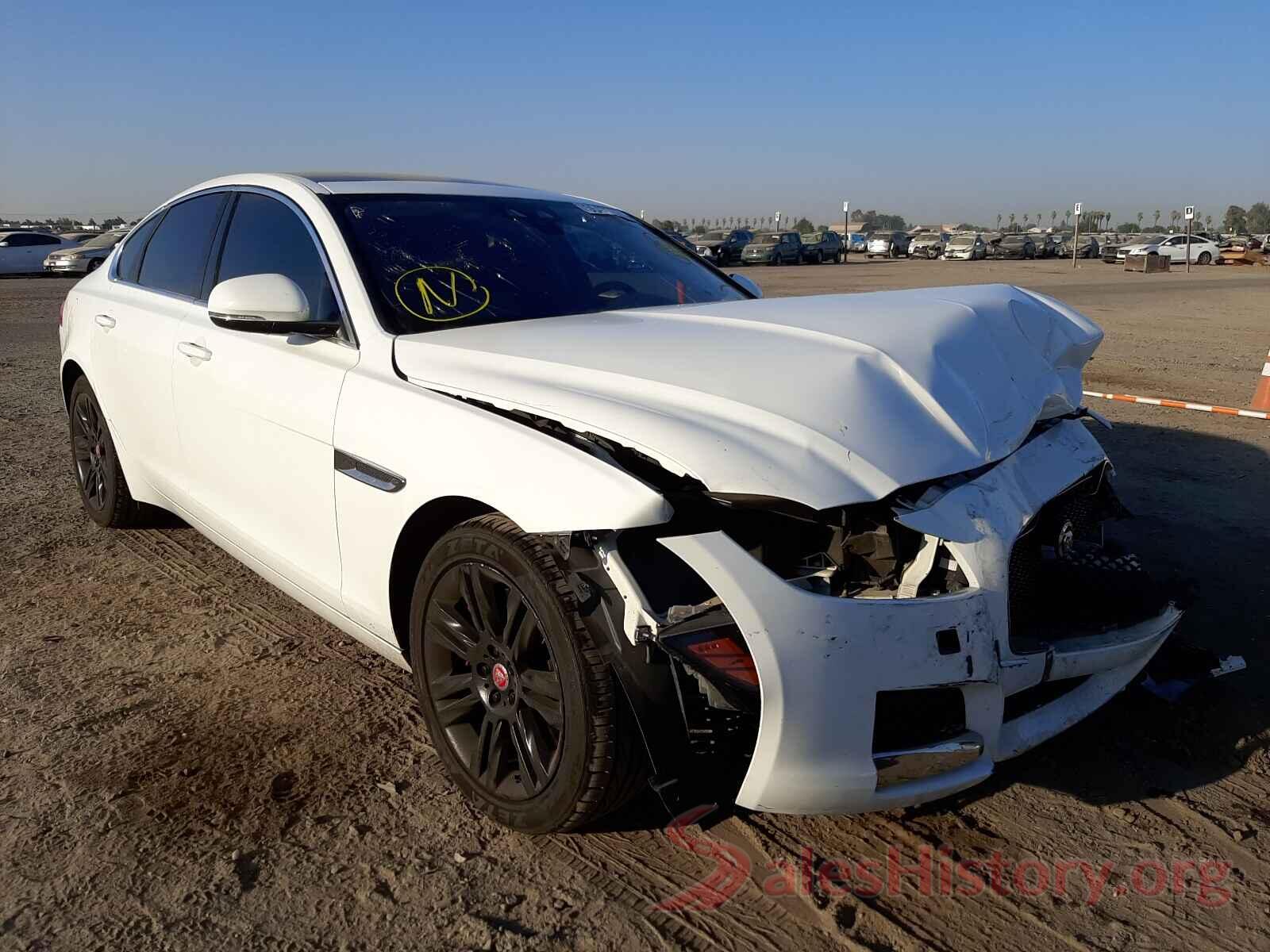 SAJBD4BV6GCY13947 2016 JAGUAR XF