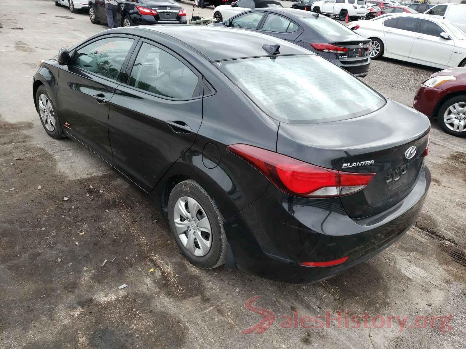 5NPDH4AE3GH671381 2016 HYUNDAI ELANTRA