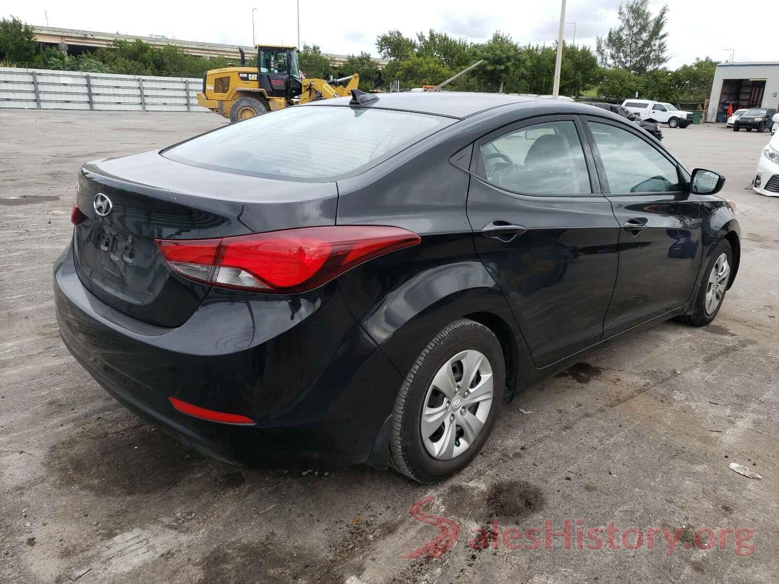 5NPDH4AE3GH671381 2016 HYUNDAI ELANTRA