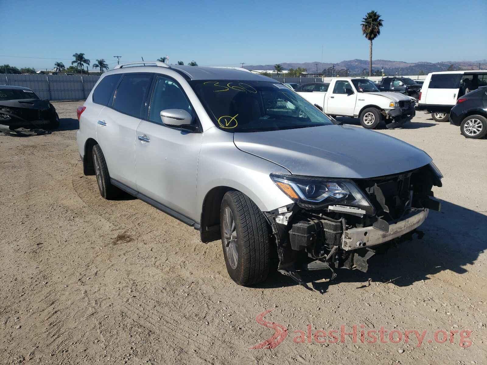 5N1DR2MN2HC636241 2017 NISSAN PATHFINDER