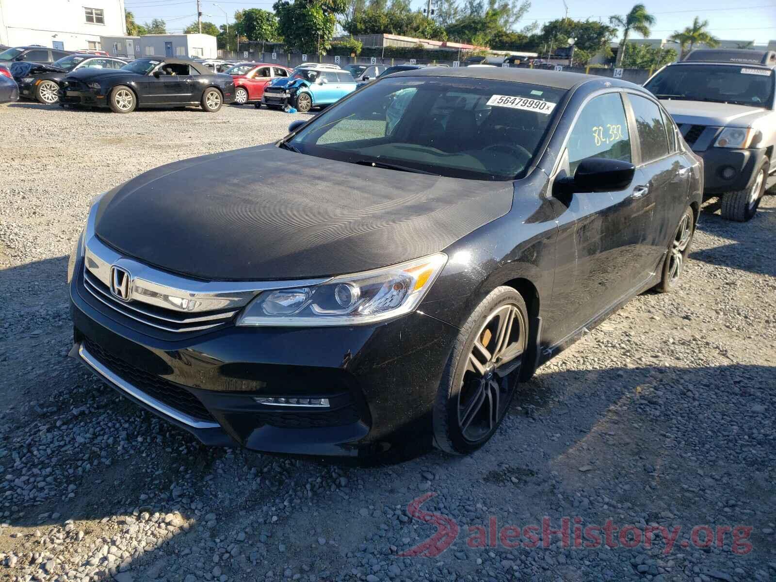 1HGCR2F52GA093420 2016 HONDA ACCORD