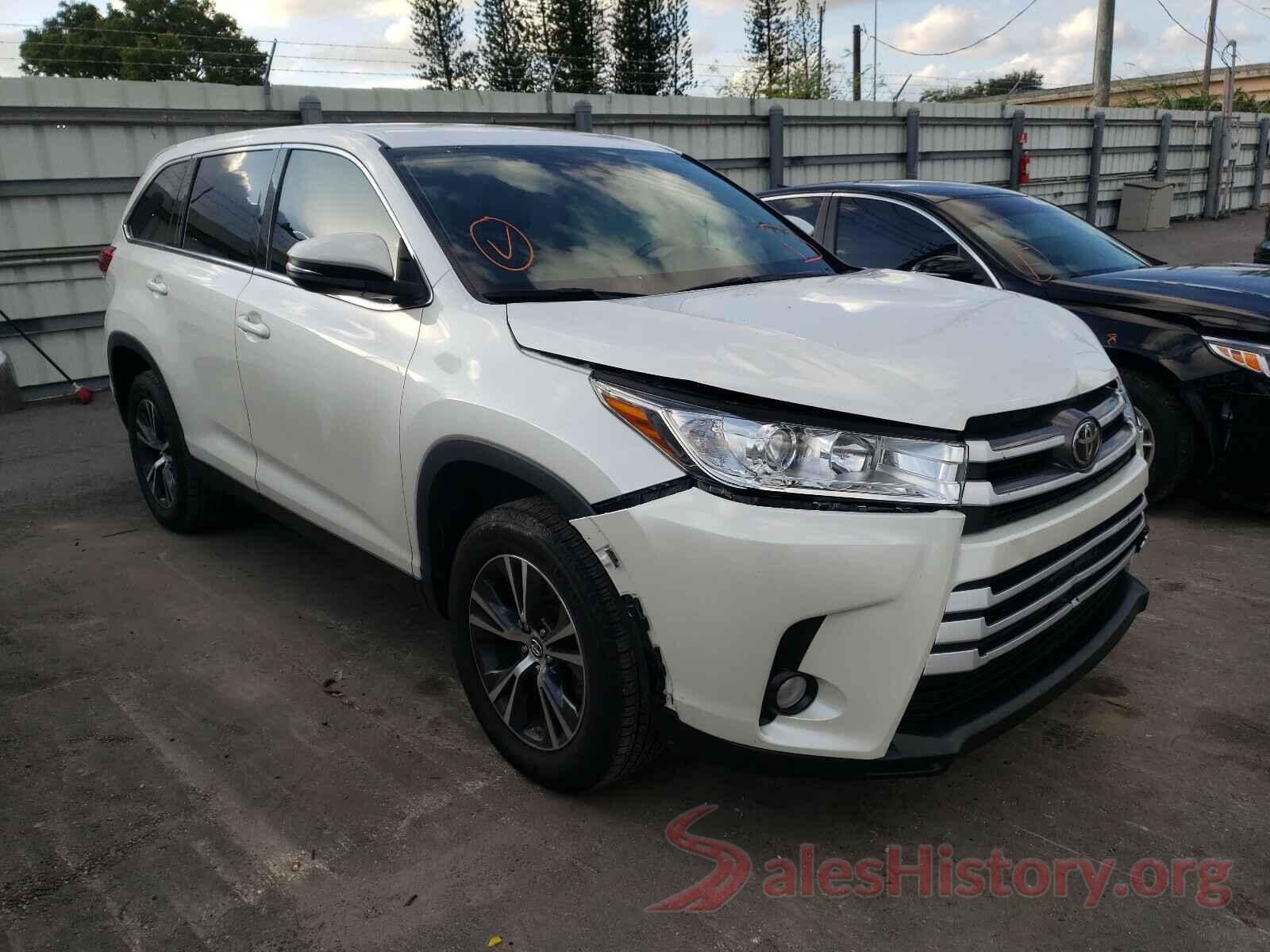 5TDZZRFH7KS327039 2019 TOYOTA HIGHLANDER