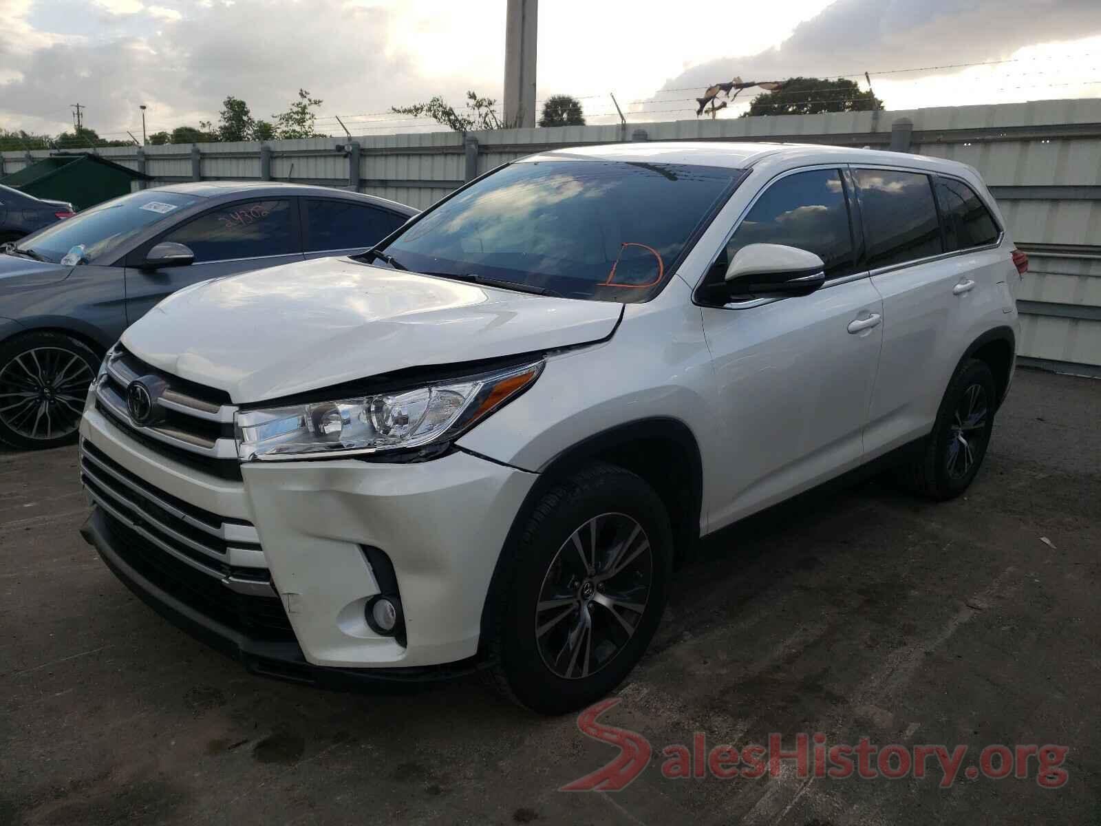 5TDZZRFH7KS327039 2019 TOYOTA HIGHLANDER