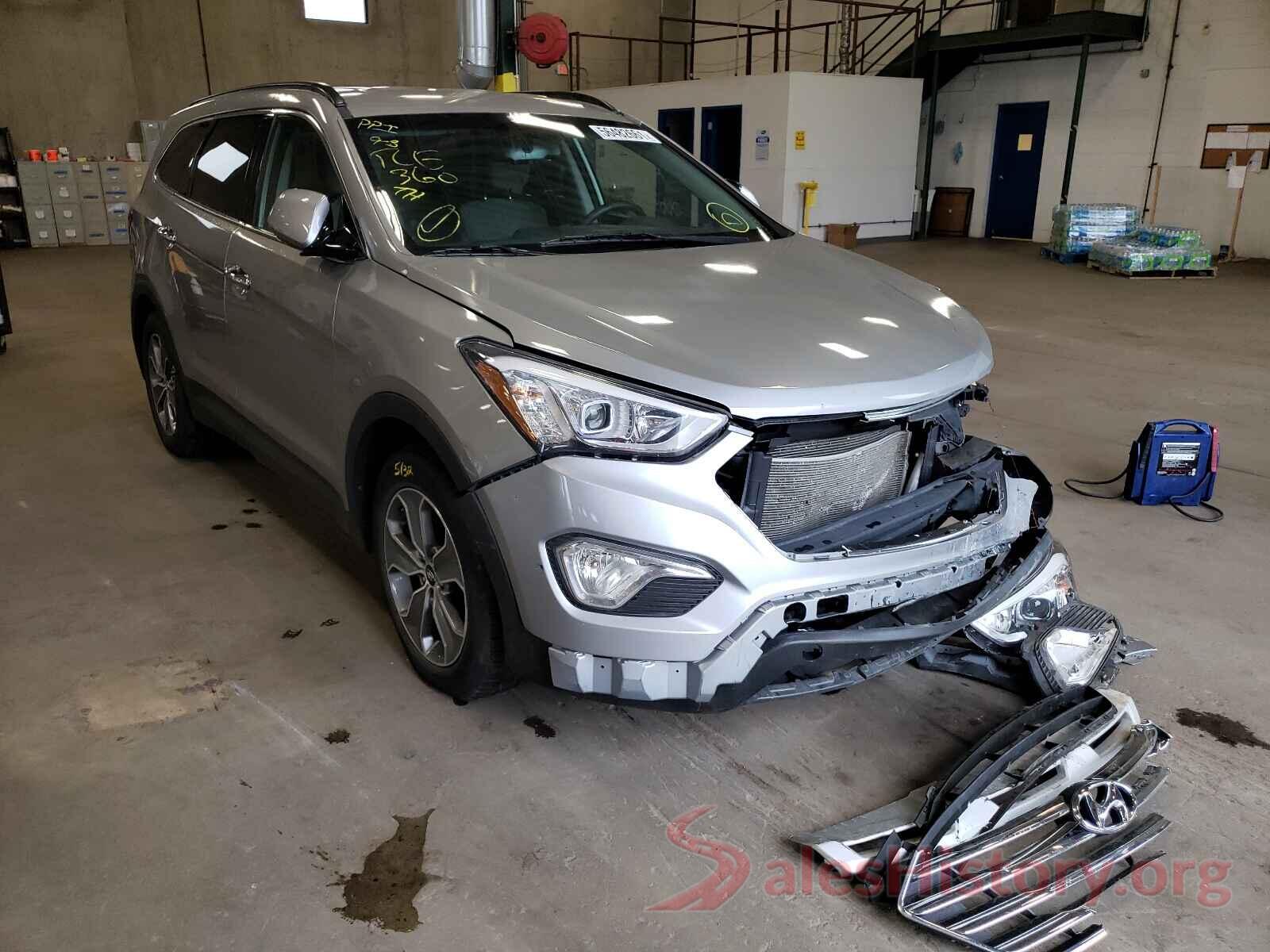 KM8SMDHF2GU152972 2016 HYUNDAI SANTA FE