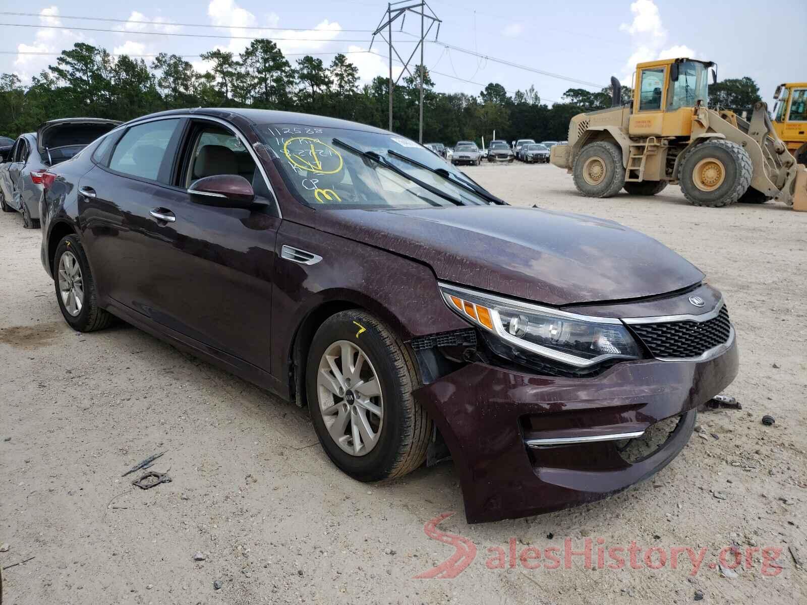 5XXGT4L3XGG112588 2016 KIA OPTIMA