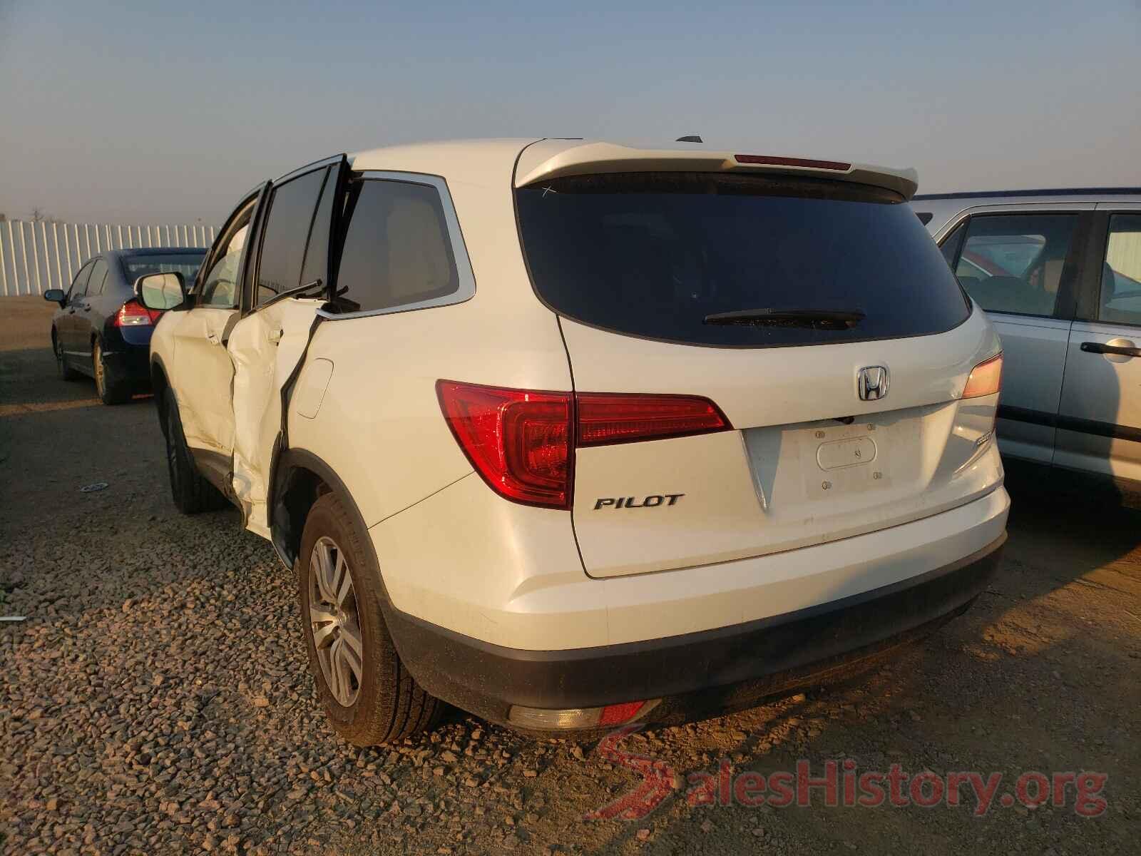 5FNYF6H30HB090217 2017 HONDA PILOT