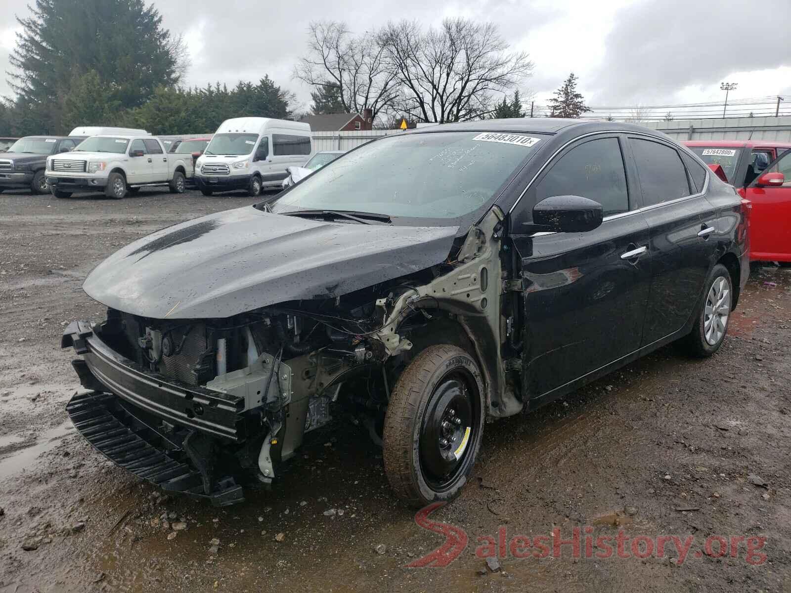 3N1AB7AP3KY348809 2019 NISSAN SENTRA