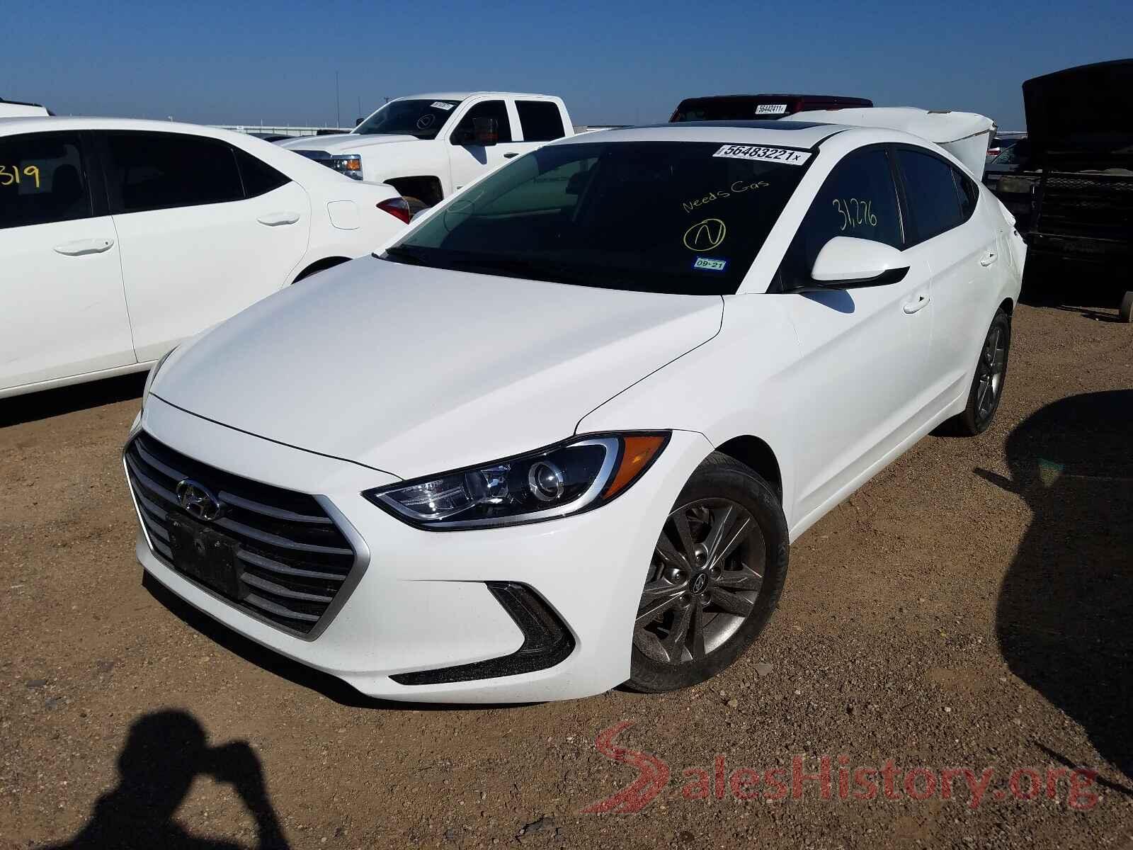 5NPD84LF5JH367546 2018 HYUNDAI ELANTRA