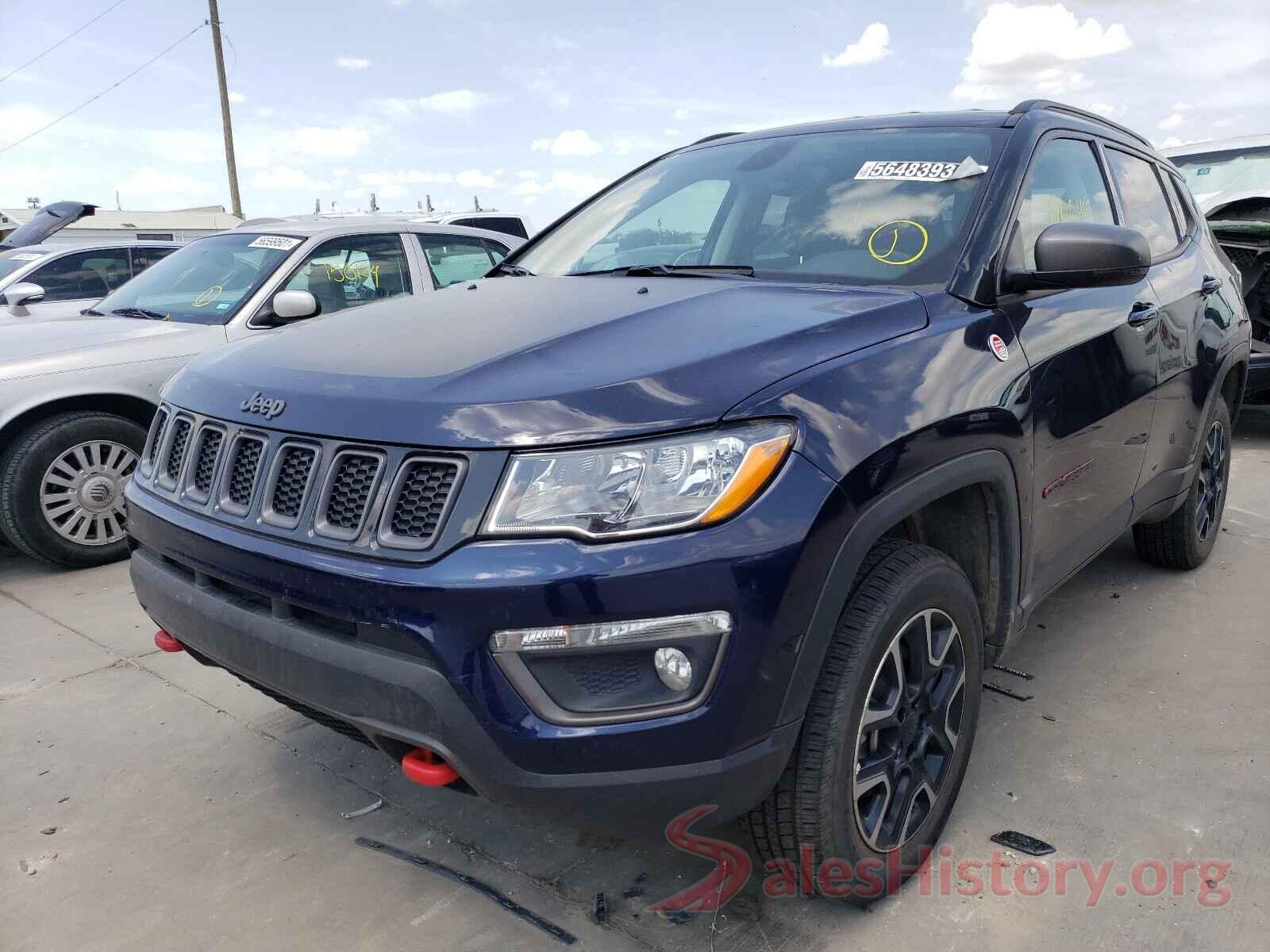 3C4NJDDBXKT733376 2019 JEEP COMPASS