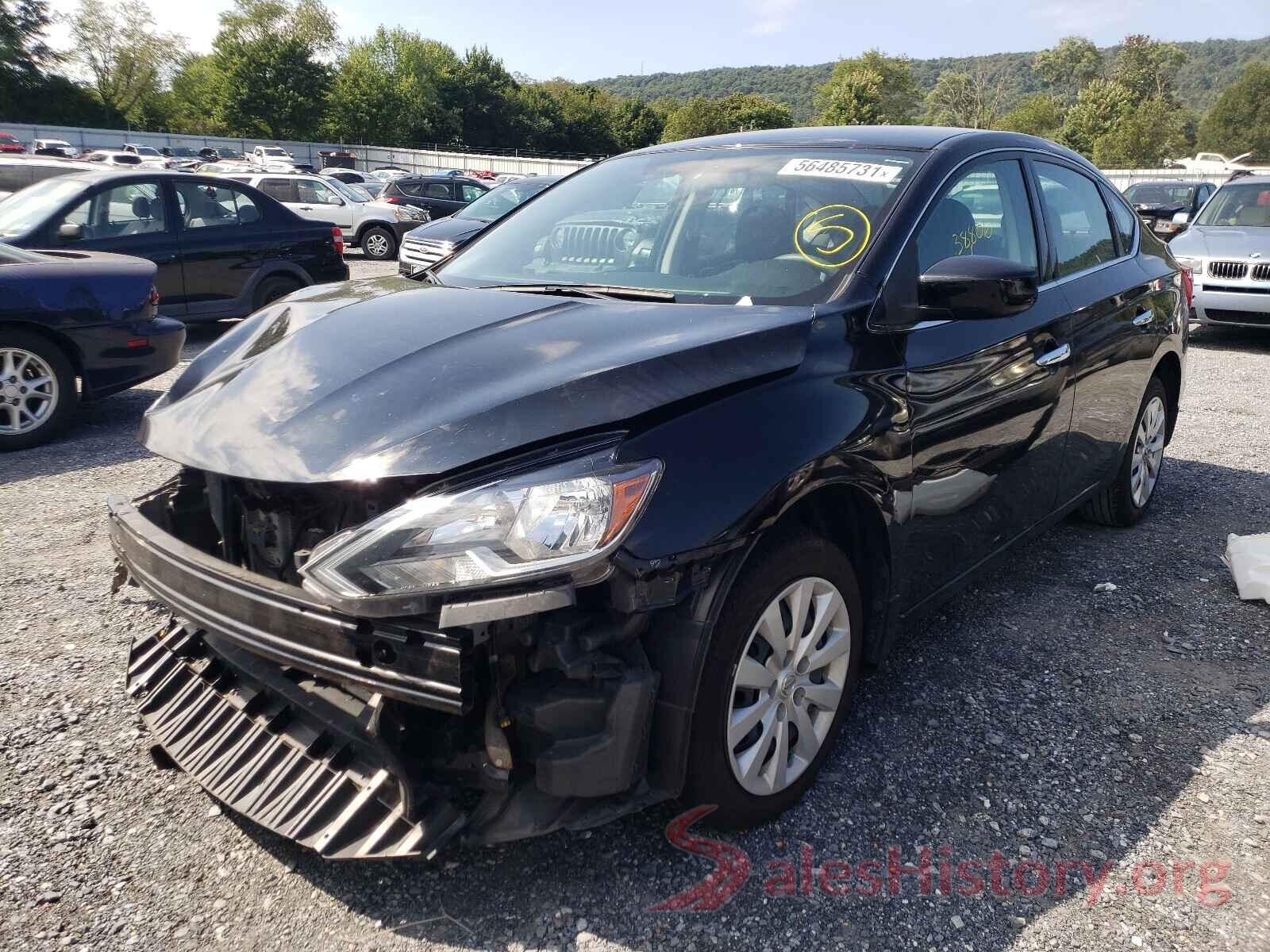 3N1AB7AP7HY408390 2017 NISSAN SENTRA