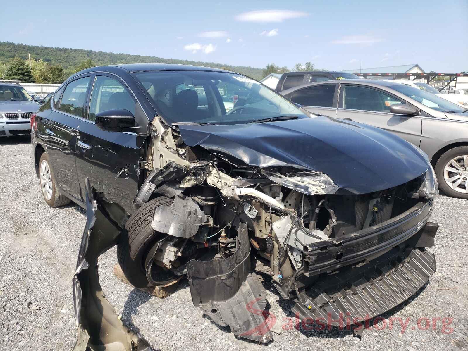 3N1AB7AP7HY408390 2017 NISSAN SENTRA