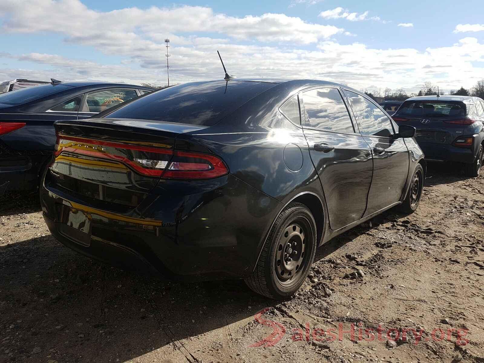 1C3CDFAA2GD540601 2016 DODGE DART