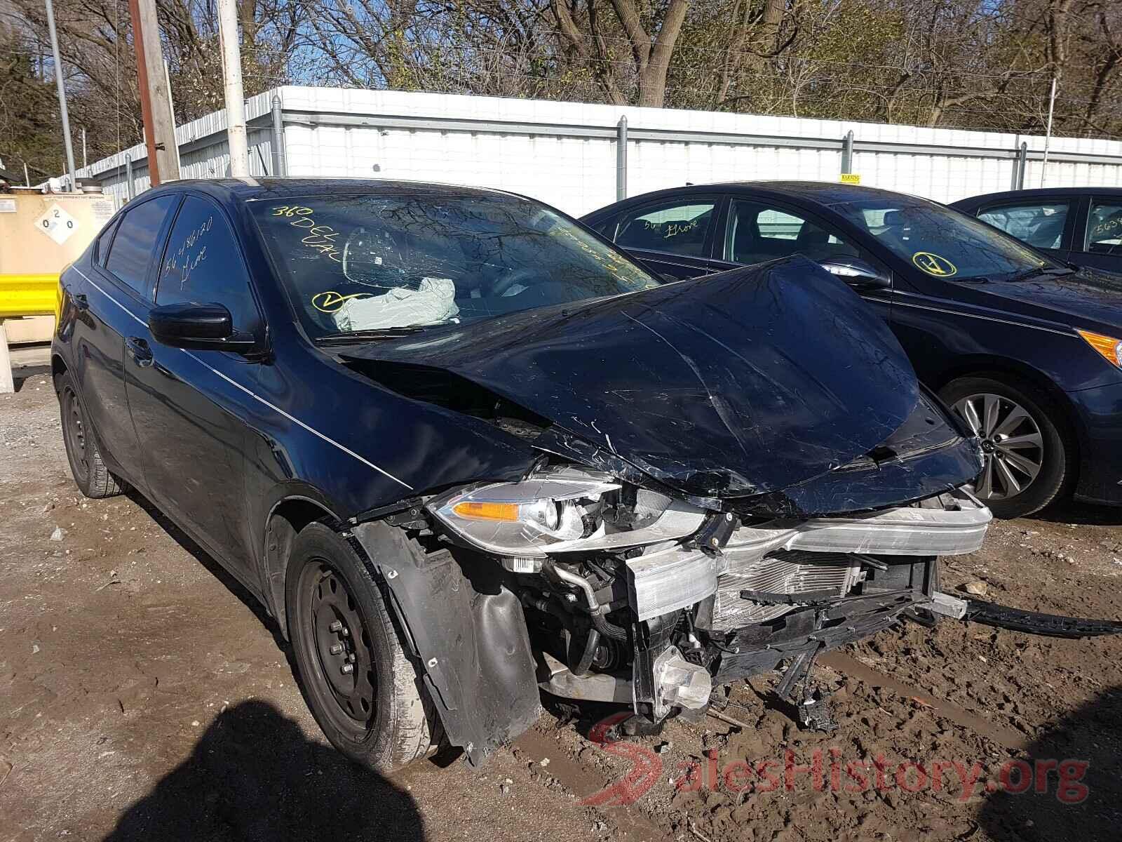 1C3CDFAA2GD540601 2016 DODGE DART