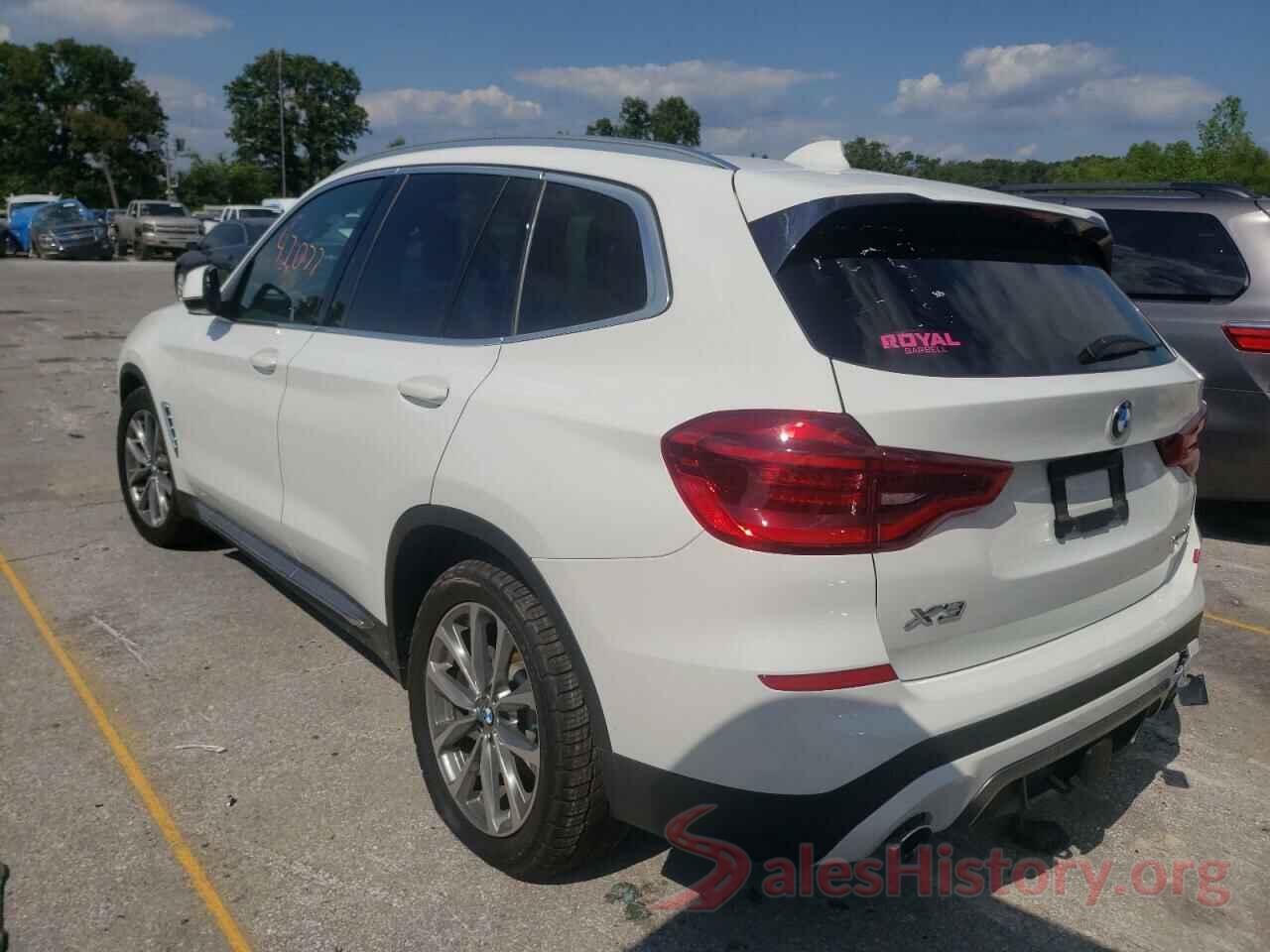 5UXTR9C55KLD97707 2019 BMW X3