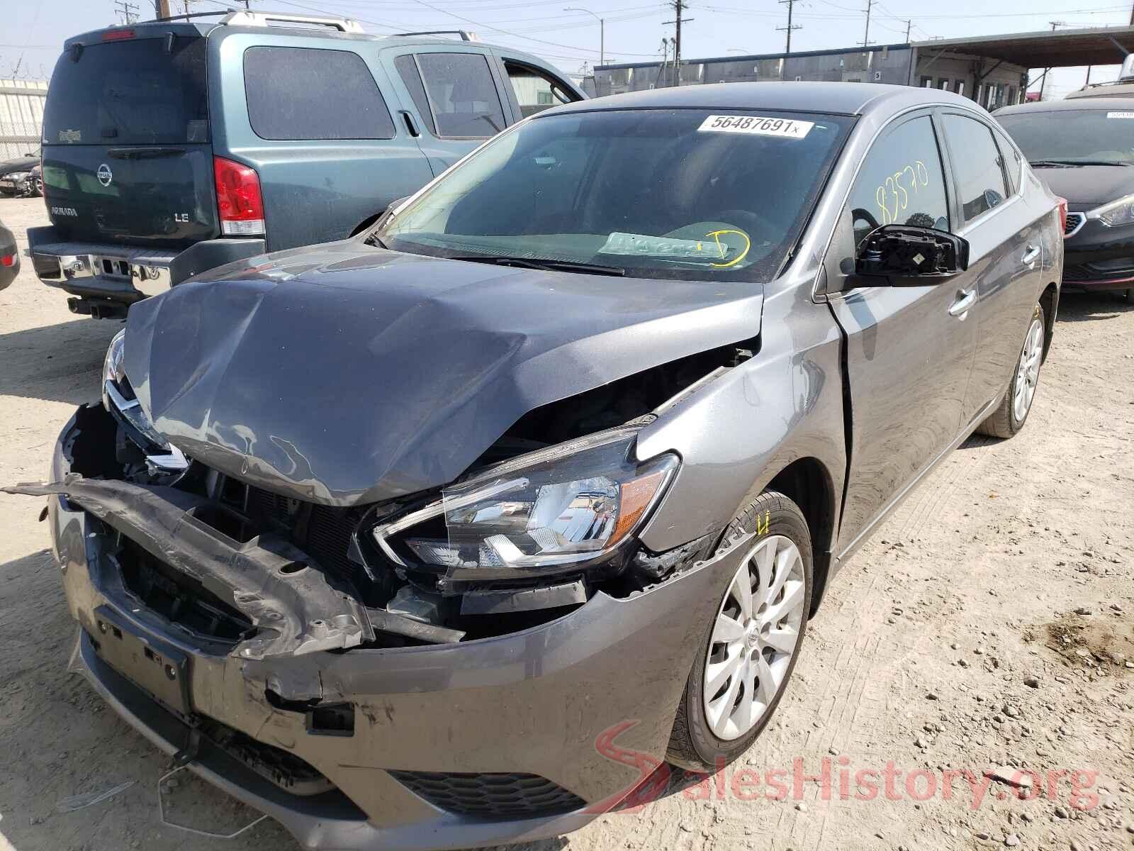 3N1AB7AP2HY238584 2017 NISSAN SENTRA