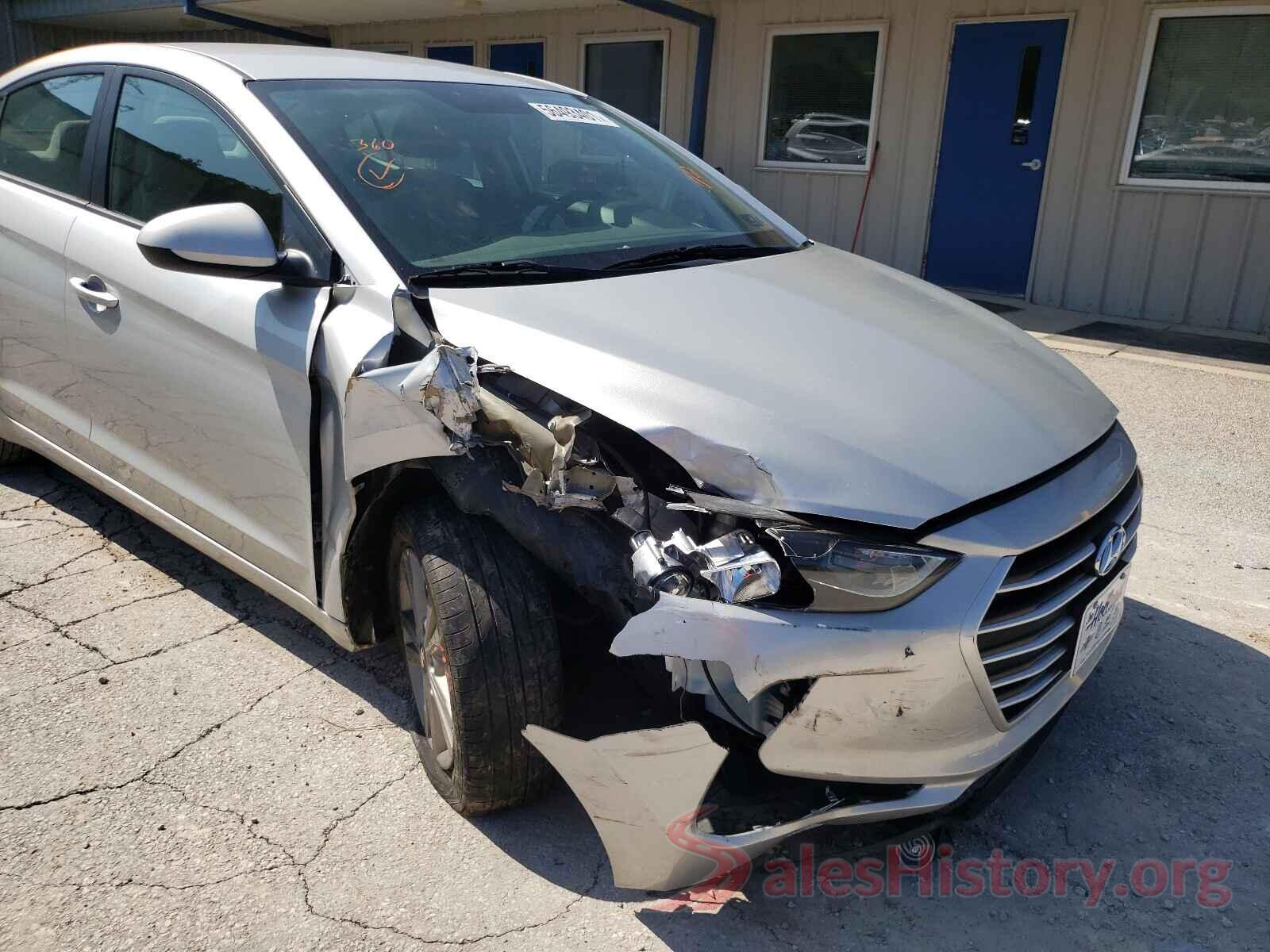 5NPD84LF2JH313332 2018 HYUNDAI ELANTRA