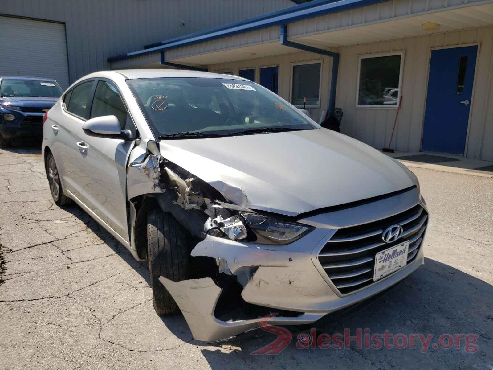 5NPD84LF2JH313332 2018 HYUNDAI ELANTRA