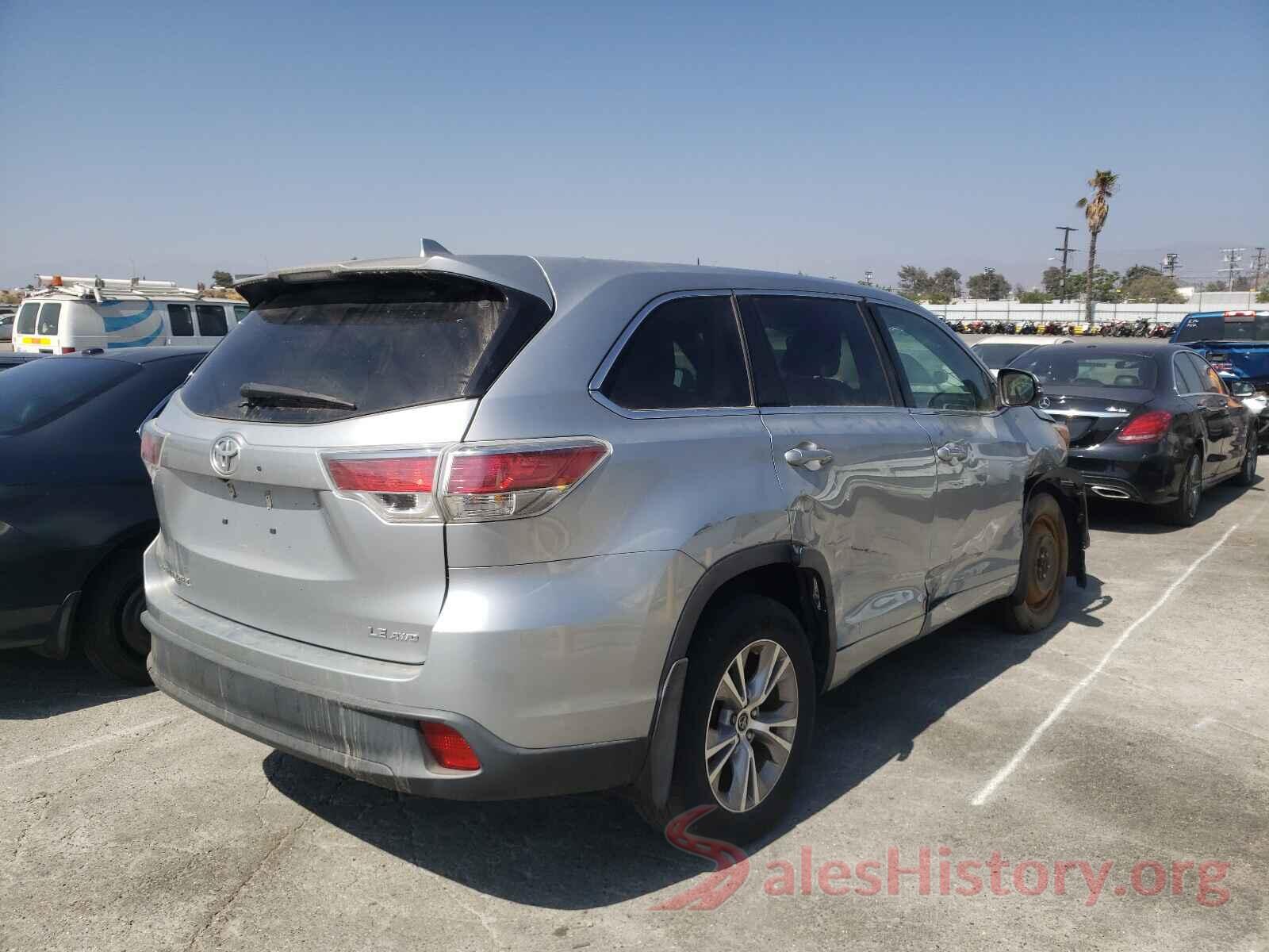 5TDBKRFH9GS233354 2016 TOYOTA HIGHLANDER