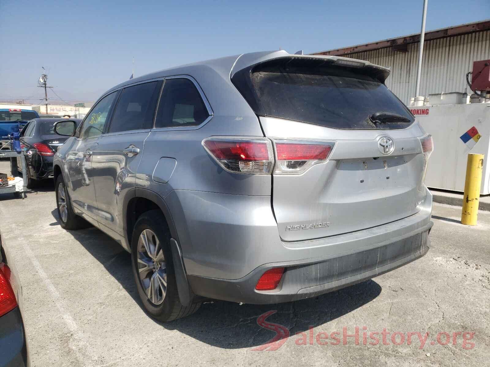 5TDBKRFH9GS233354 2016 TOYOTA HIGHLANDER