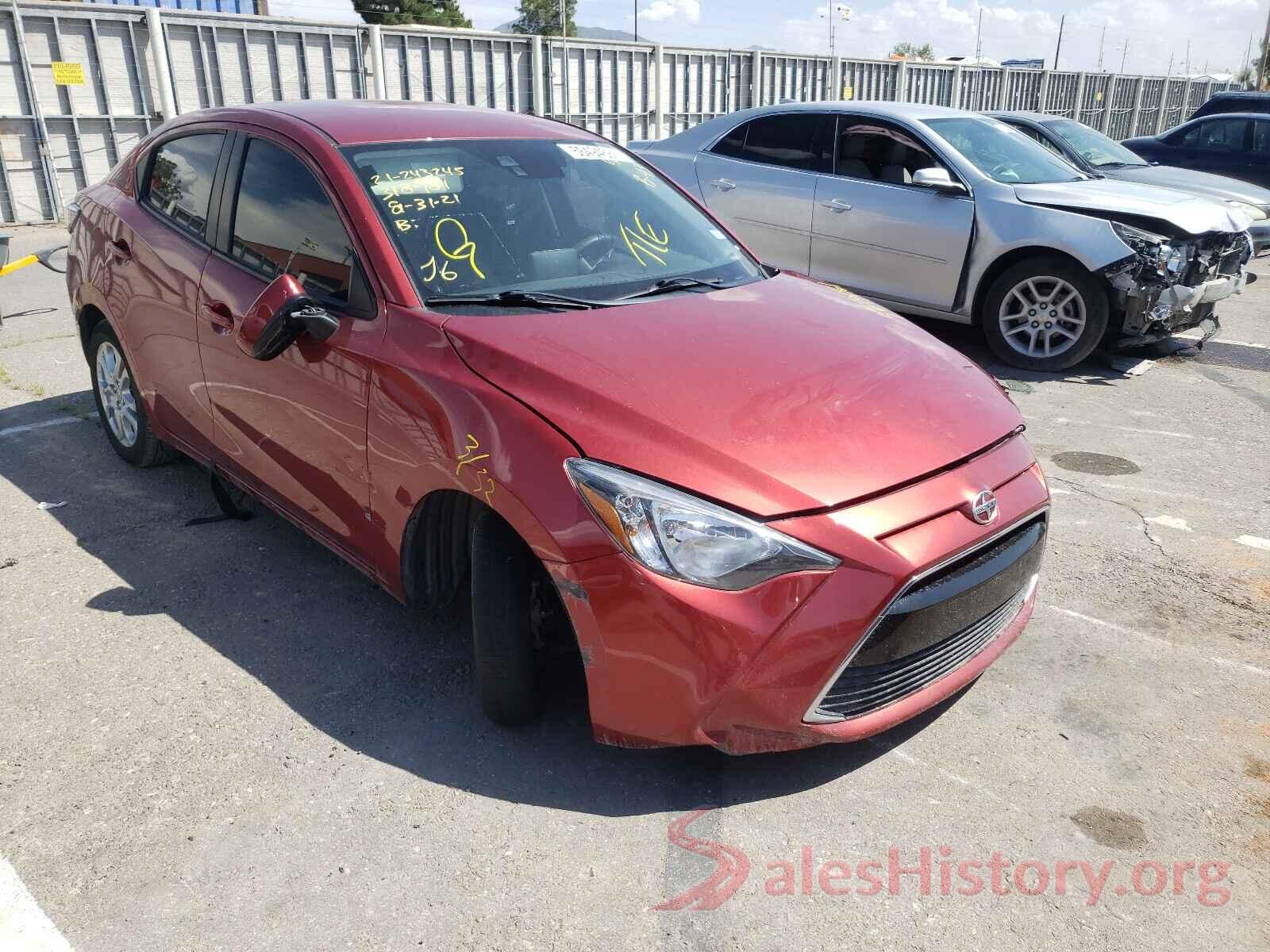 3MYDLBZV3GY121769 2016 TOYOTA SCION