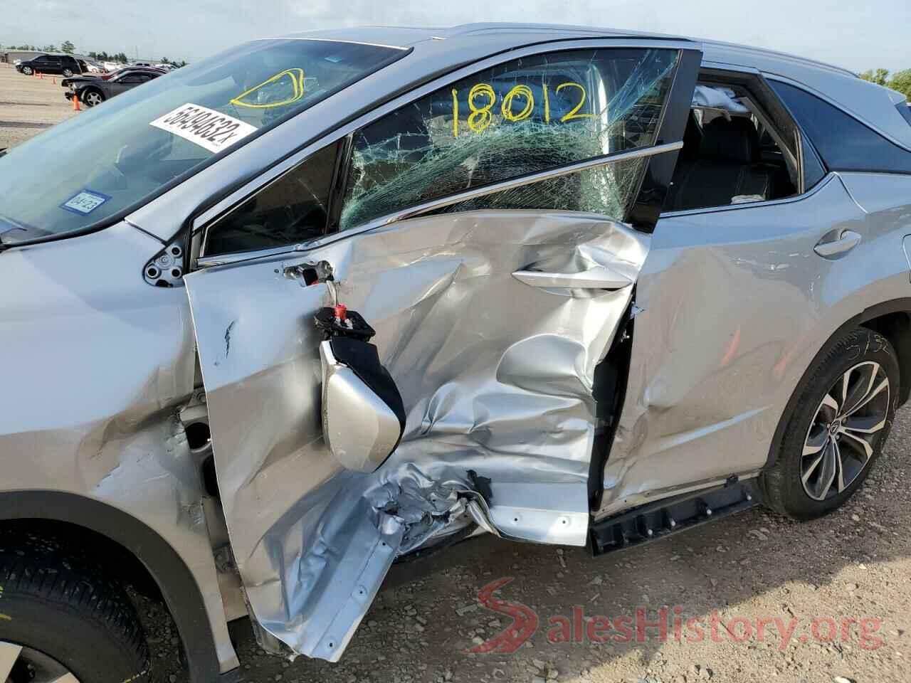 JTJGZKCAXJ2004094 2018 LEXUS RX350