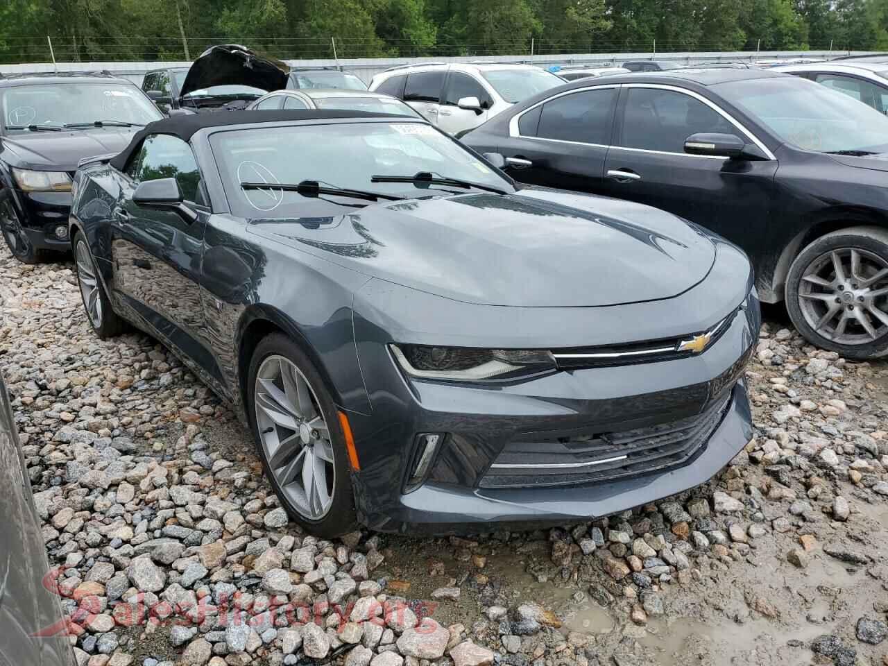 2018 CHEVROLET CAMARO VIN 1G1FB3DS4J0147451, auction photo