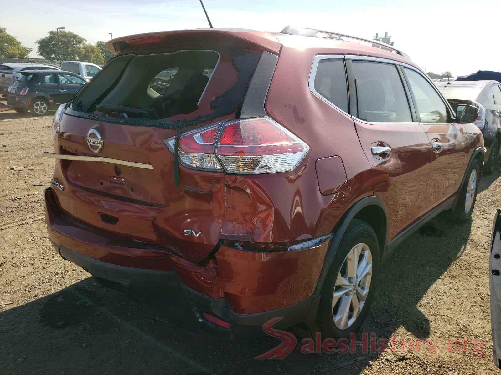 KNMAT2MT4GP708510 2016 NISSAN ROGUE