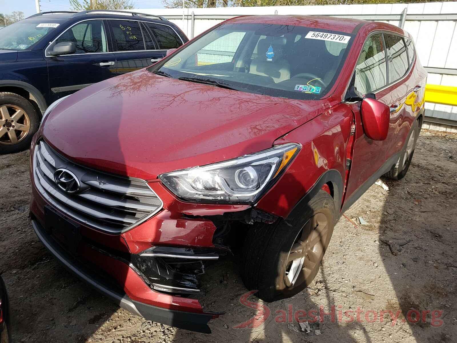 5XYZTDLB7HG453699 2017 HYUNDAI SANTA FE