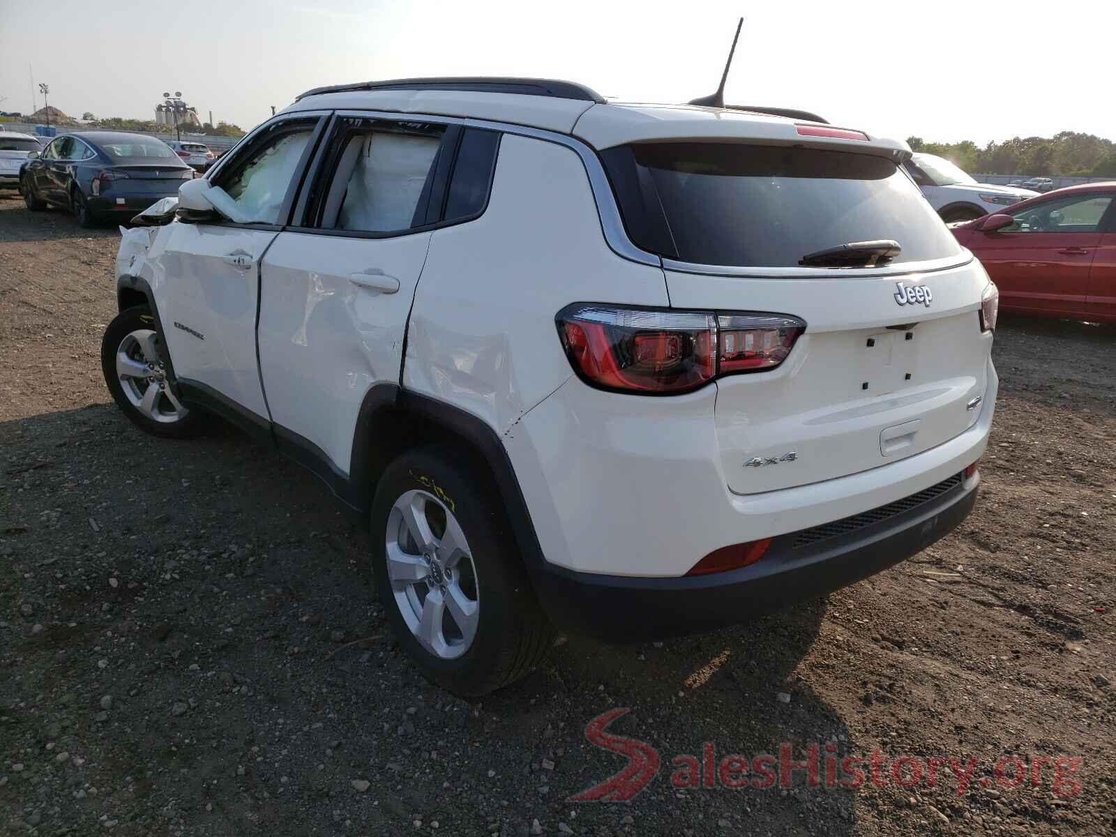 3C4NJDBB7LT223345 2020 JEEP COMPASS