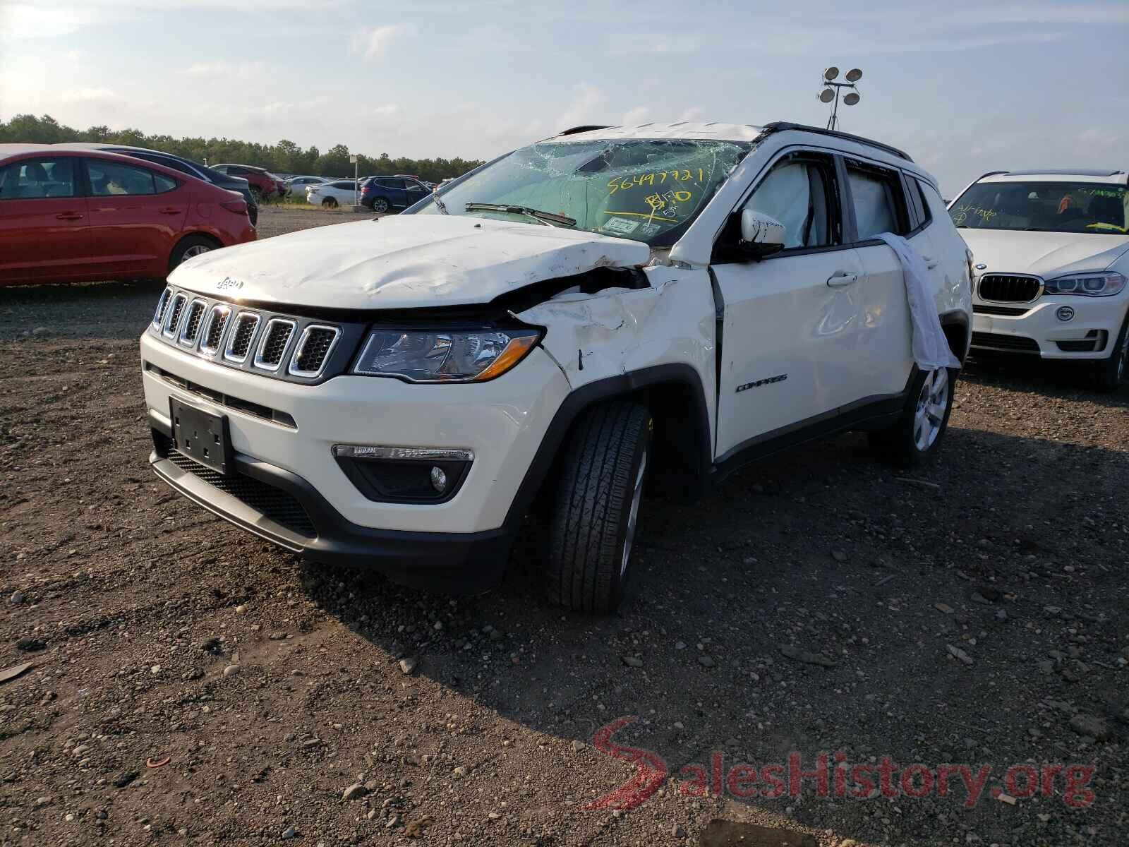 3C4NJDBB7LT223345 2020 JEEP COMPASS