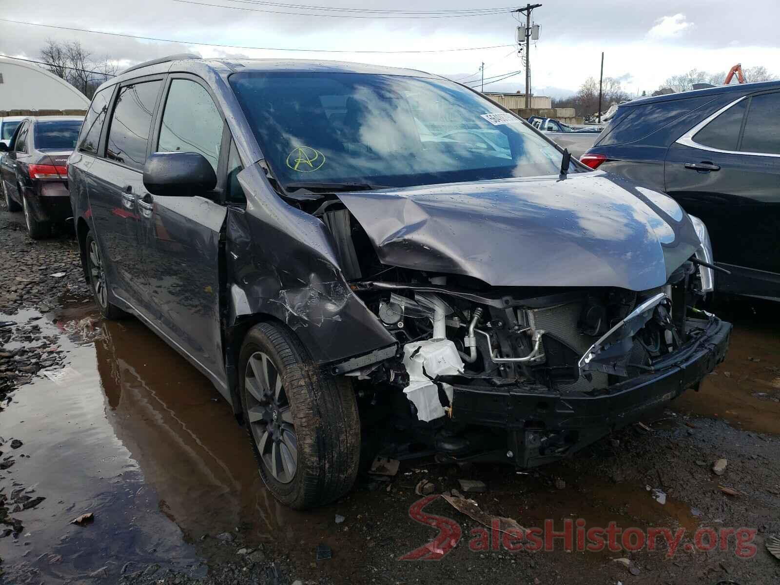 5TDDZ3DC2KS224416 2019 TOYOTA SIENNA