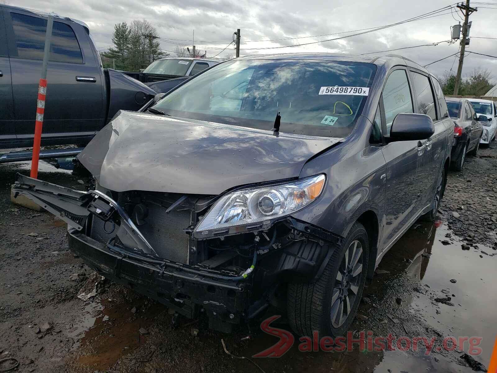 5TDDZ3DC2KS224416 2019 TOYOTA SIENNA