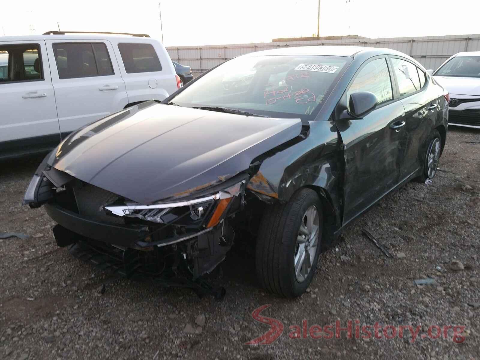 5NPD84LF5LH581472 2020 HYUNDAI ELANTRA