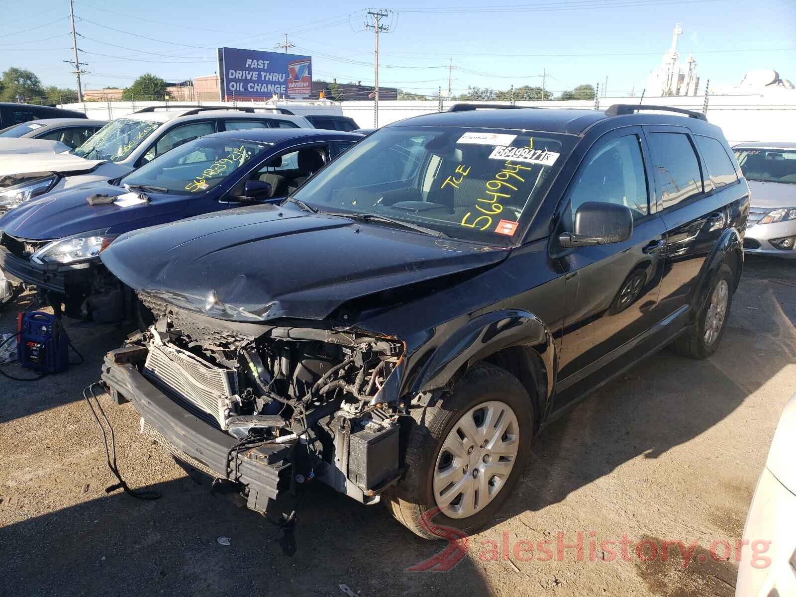 3C4PDCABXJT507738 2018 DODGE JOURNEY