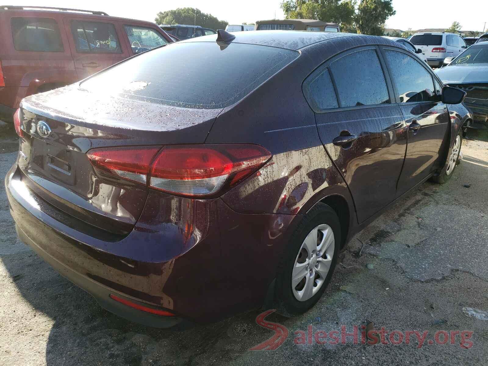 3KPFK4A7XJE204255 2018 KIA FORTE