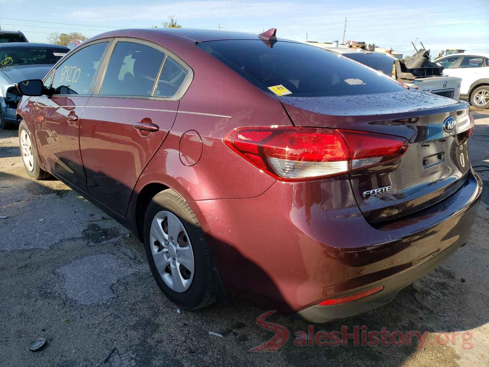 3KPFK4A7XJE204255 2018 KIA FORTE