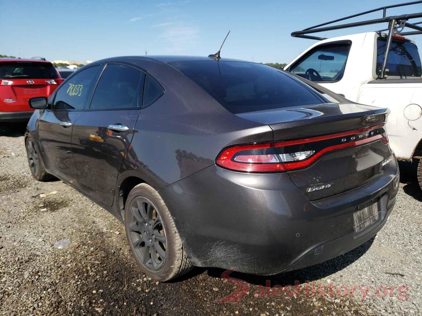 1C3CDFCB4GD531680 2016 DODGE DART