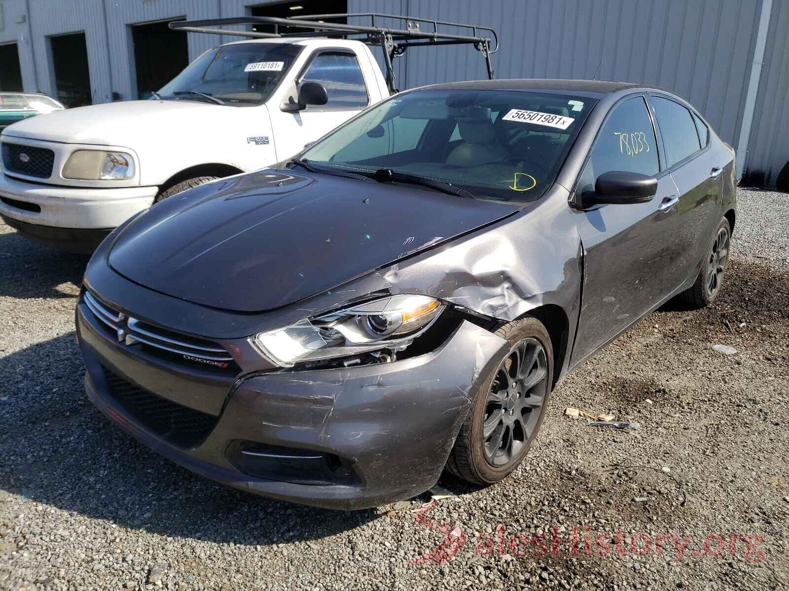 1C3CDFCB4GD531680 2016 DODGE DART