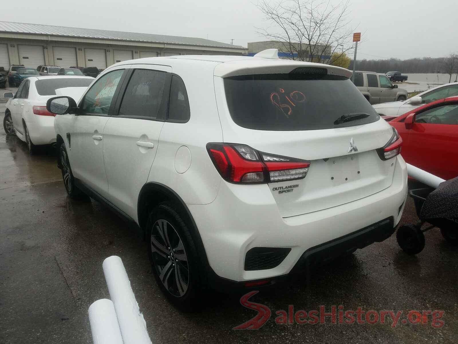 JA4AR3AU9LU021238 2020 MITSUBISHI OUTLANDER