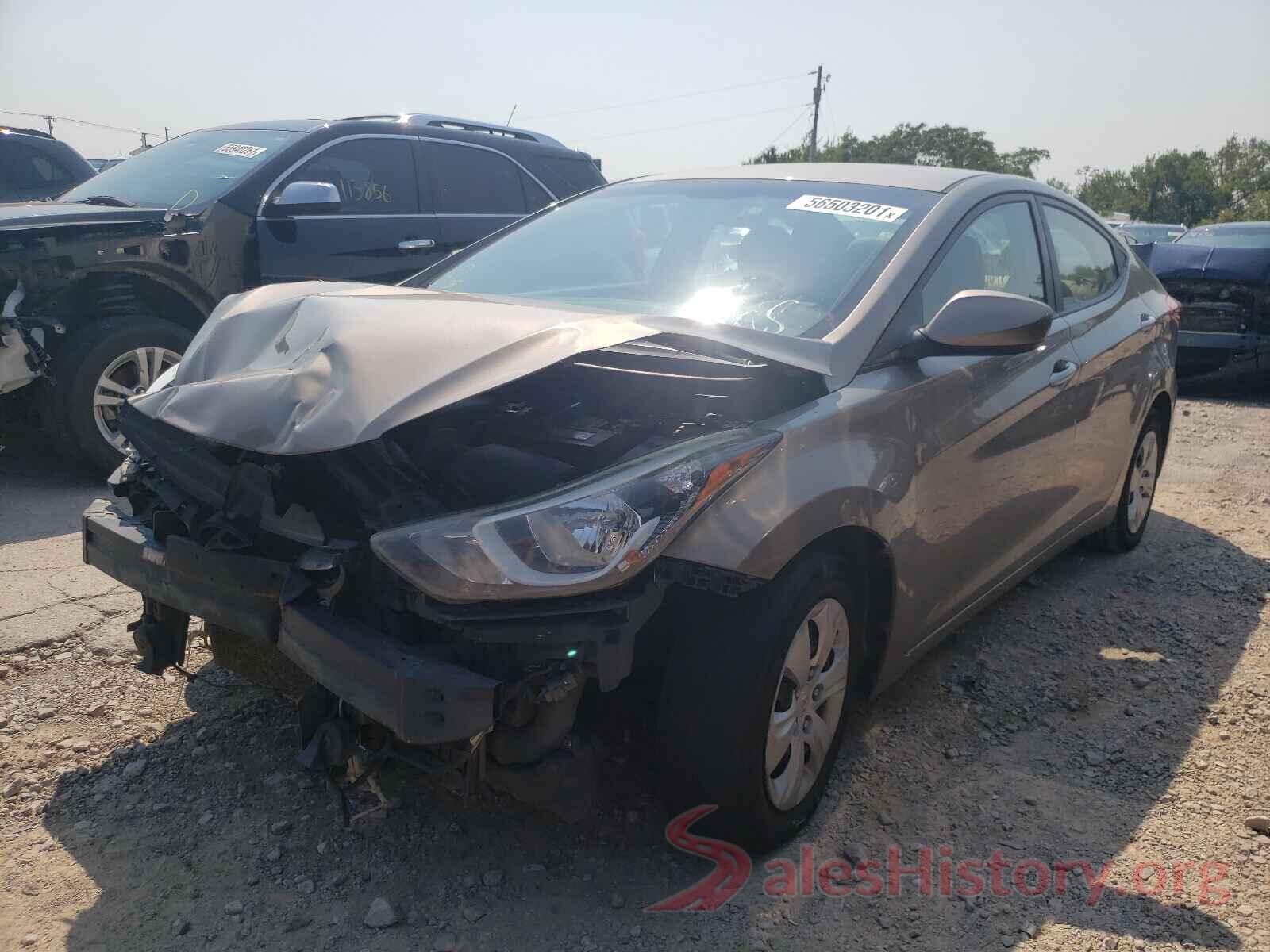 5NPDH4AEXGH703890 2016 HYUNDAI ELANTRA